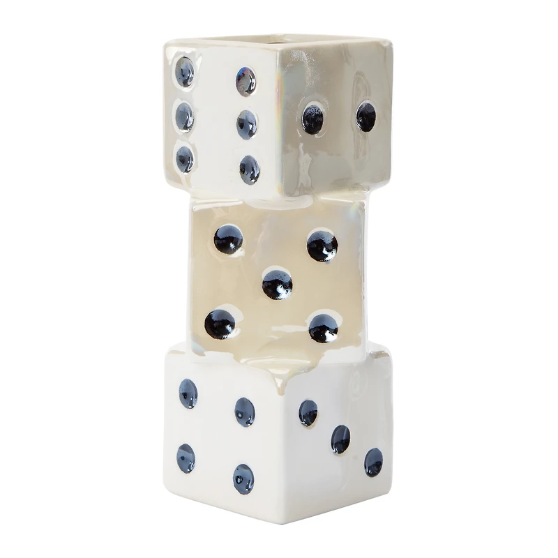 Stacked Dice Planter 8.5in