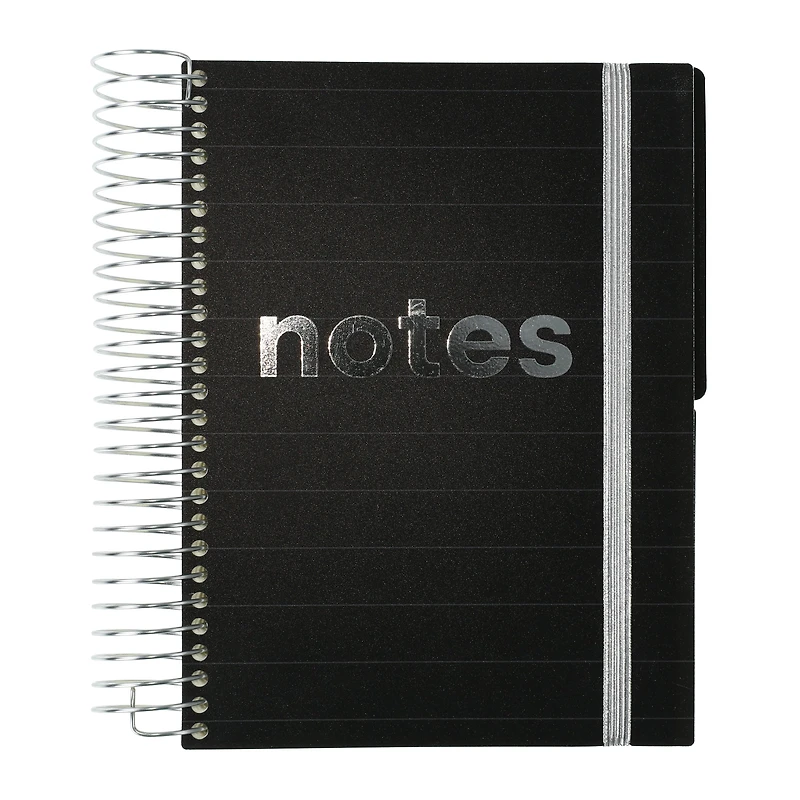 Single Wire Spiral Notebook 6in x 8.25in