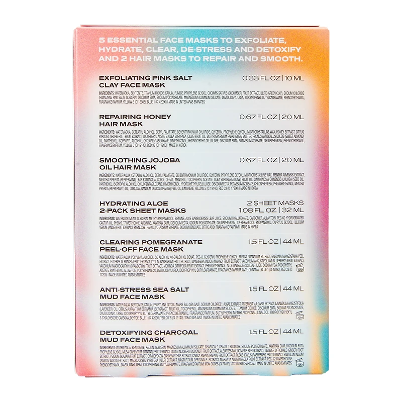 Freeman® Back To The Basics Masking Set 7-Piece