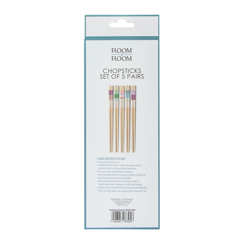 Chopsticks Set, 5 Pairs