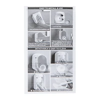 Wall Mount Toothpaste Dispenser 2.60in x 4.45in