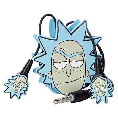Character Earbuds With Mic & Cord Organizer