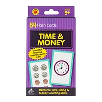 Brighter Child® Time & Money Flash Cards 54-Count