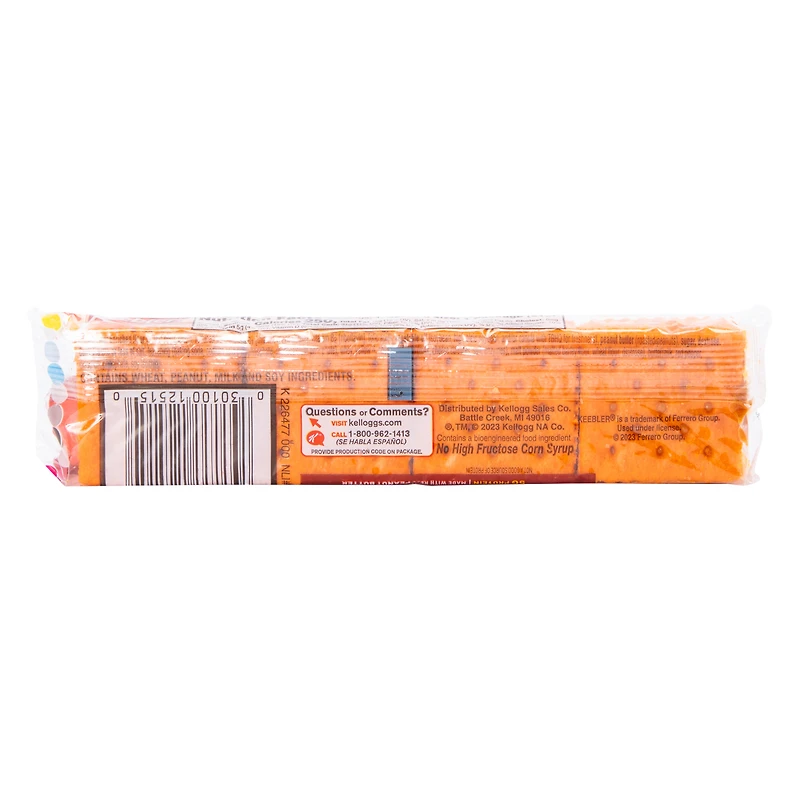 Keebler® Cheese & Peanut Butter Sandwich Crackers 1.8oz