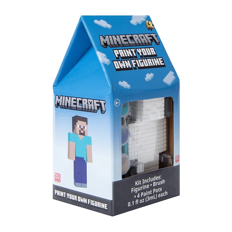 Minecraft Paint Your Own Figurine Kit