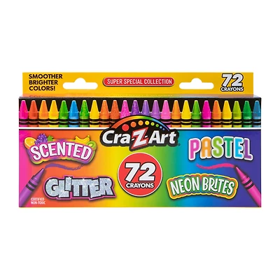 Cra-Z-Art® Super Special Collection Crayon Pack 72-Count