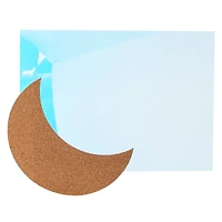 Moon Dry Erase Board With Marker 11.8in x 9.45in