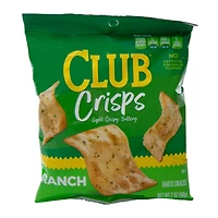 Club® Crisps Baked Snacks 2oz - Ranch