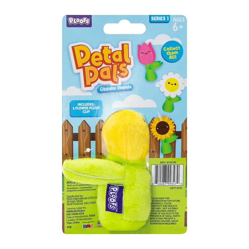 Ploofs™ Petal Pals Clippable Plushies
