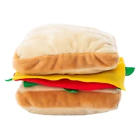 Sandwich Plush Dog Toy