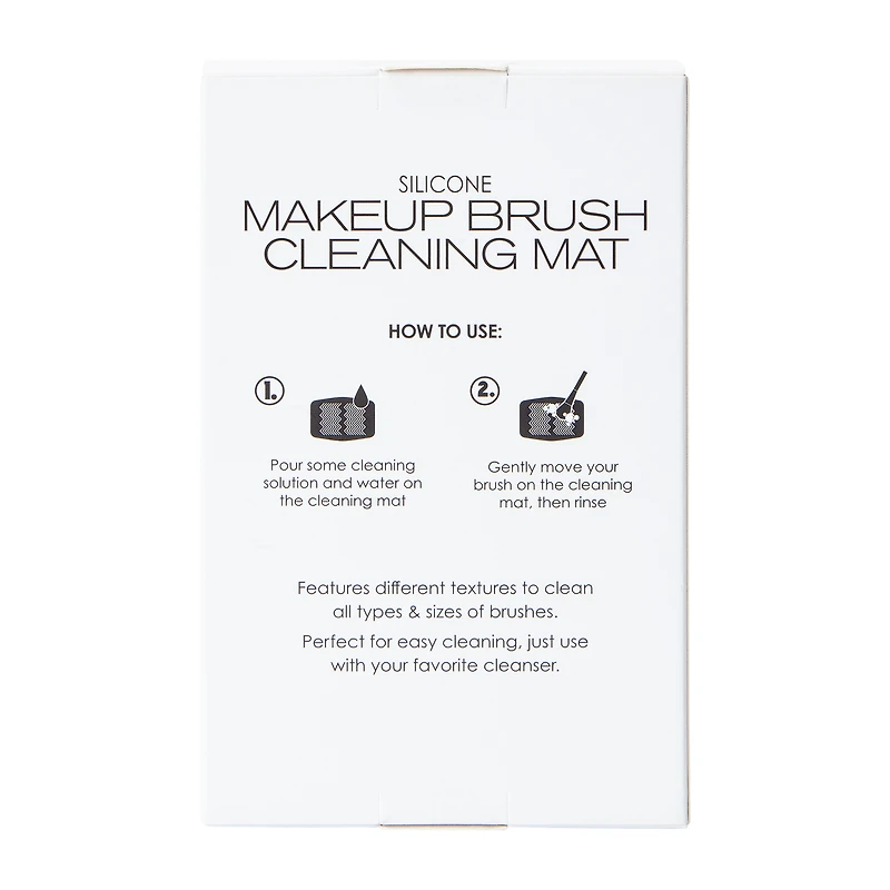 Silicone Makeup Brush Cleaning Mat 3.5in x 5.90in