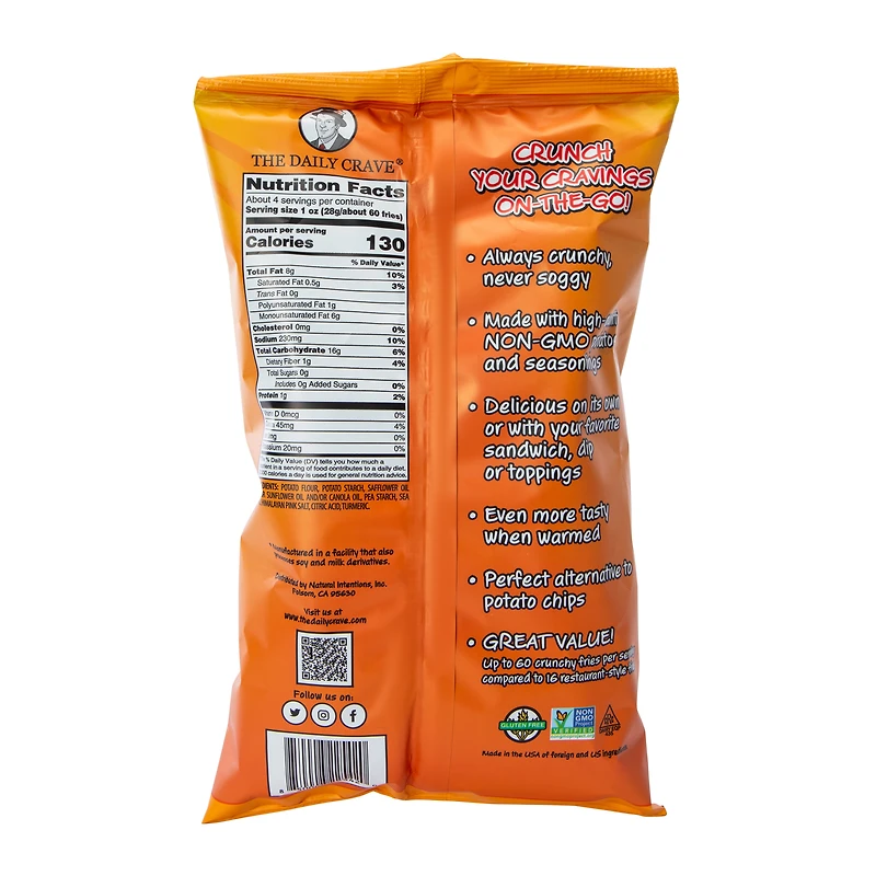Sea Salt Crunchy Fries Potato Straws 4.25oz