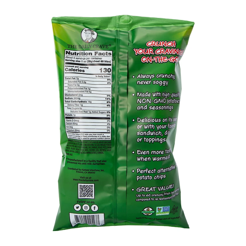 Taco Dil-Licious Crunchy Fries Potato Straws 4.25oz