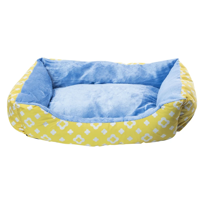 Printed Cuddler Pet Bed 20in x 16in