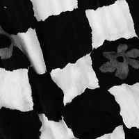 Checkered Bath Towel 24in x 50in