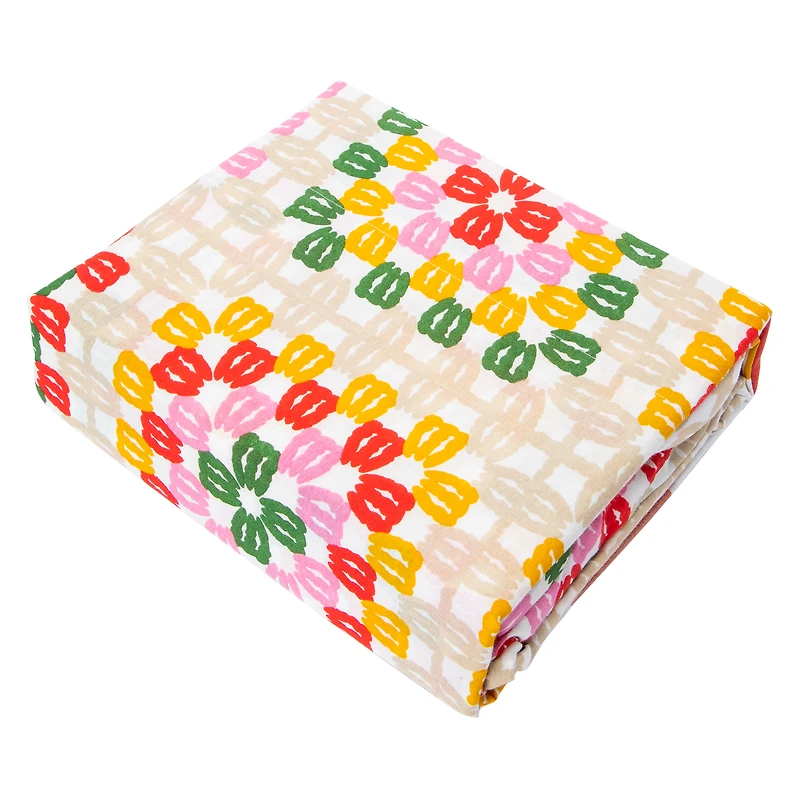 Mix & Match Pattern Queen Sheet Set 4-Piece