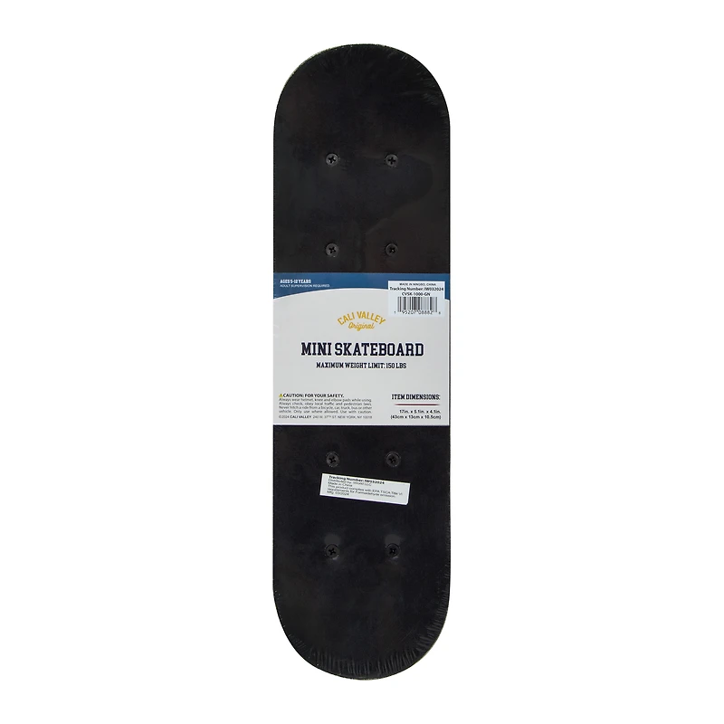Printed Mini Skateboard 17in