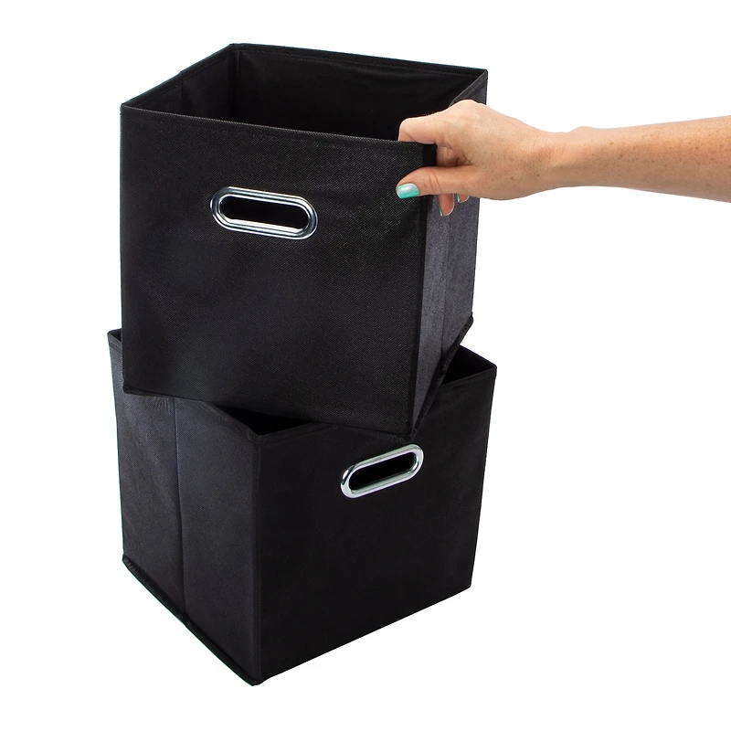 Collapsible Storage Bin Set 2-Count, 10.5in
