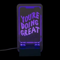 Illuminated Phone Stand 3.35in x 6.57in