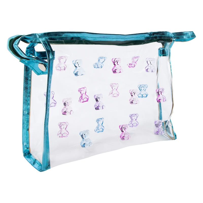 Clear Charm Makeup Bag