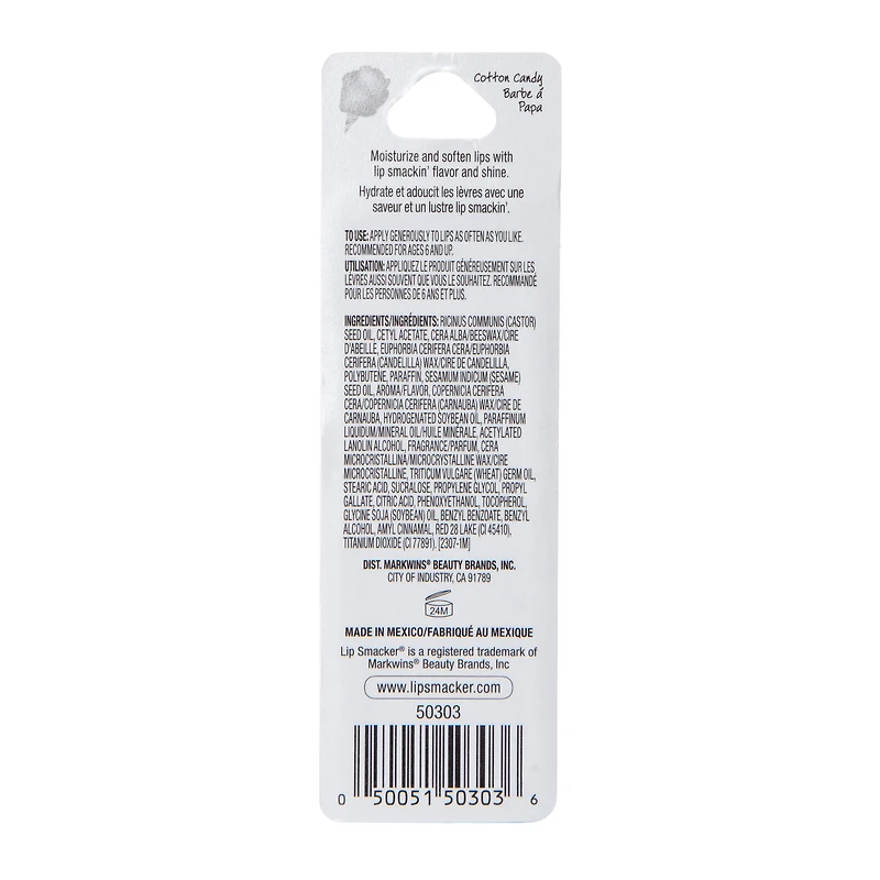 Lip Smacker® Lip Balm 0.14oz - Cotton Candy