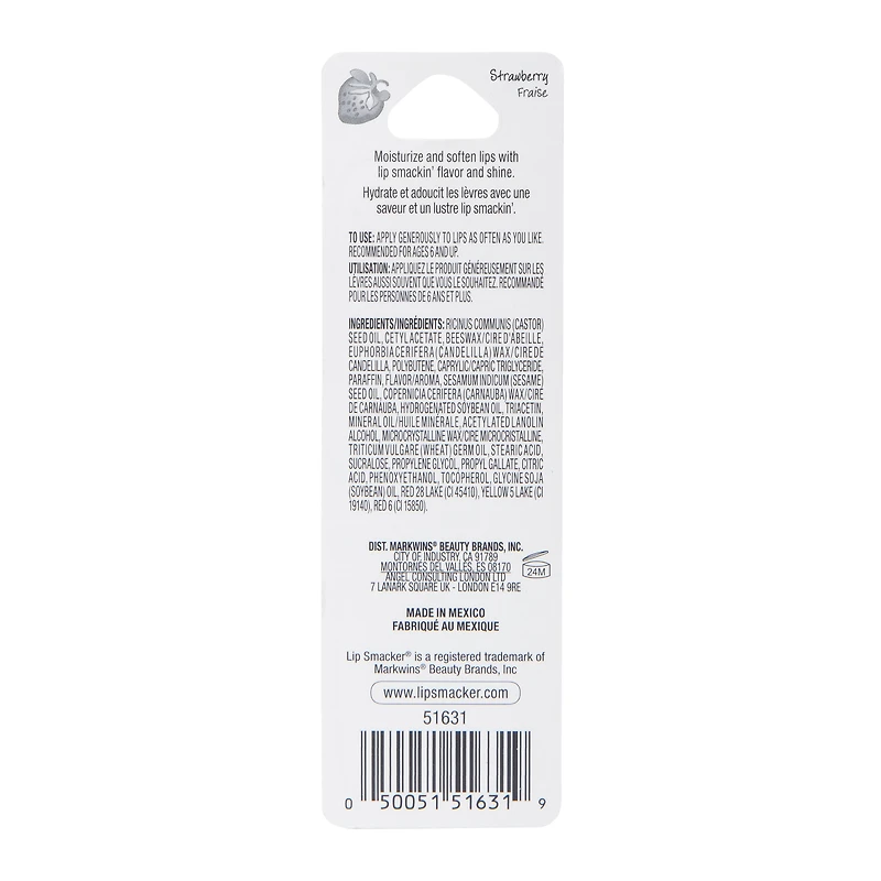 Lip Smacker® Lip Balm 0.14oz - Strawberry