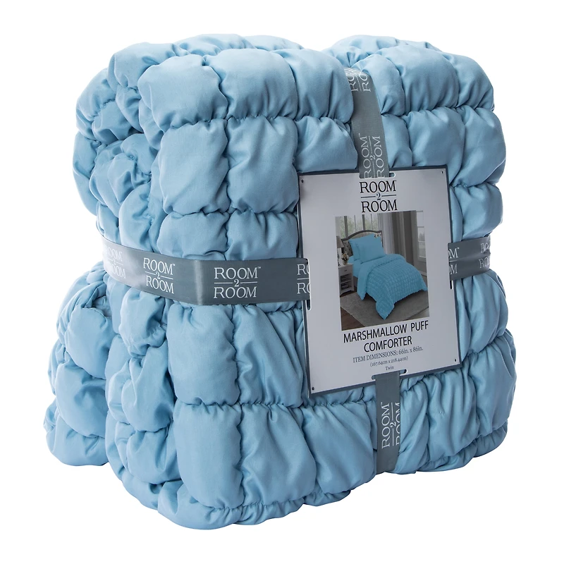 Marshmallow Puff Twin Size Comforter 66in x 86in