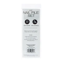 Nail File Set 3-Count