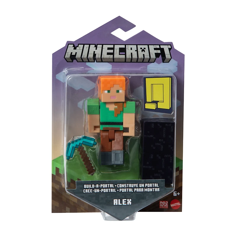 Mattel® Minecraft Build-A-Portal Figure Set