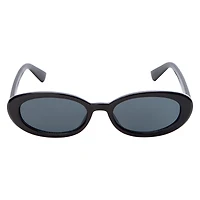 Ladies Plastic Oval Sunglasses