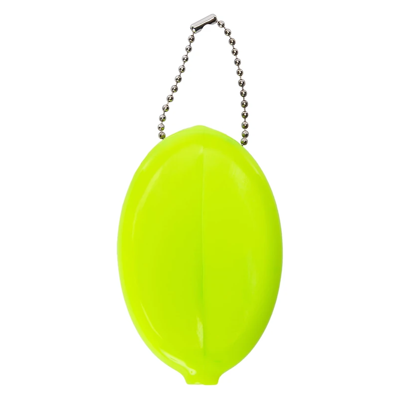Squeeze Rubber Coin Purse With Fun Quote