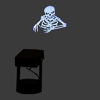 Moving Skeletons Halloween Projector