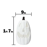 Halloween Flame Glow Pumpkin Decoration 18.9in
