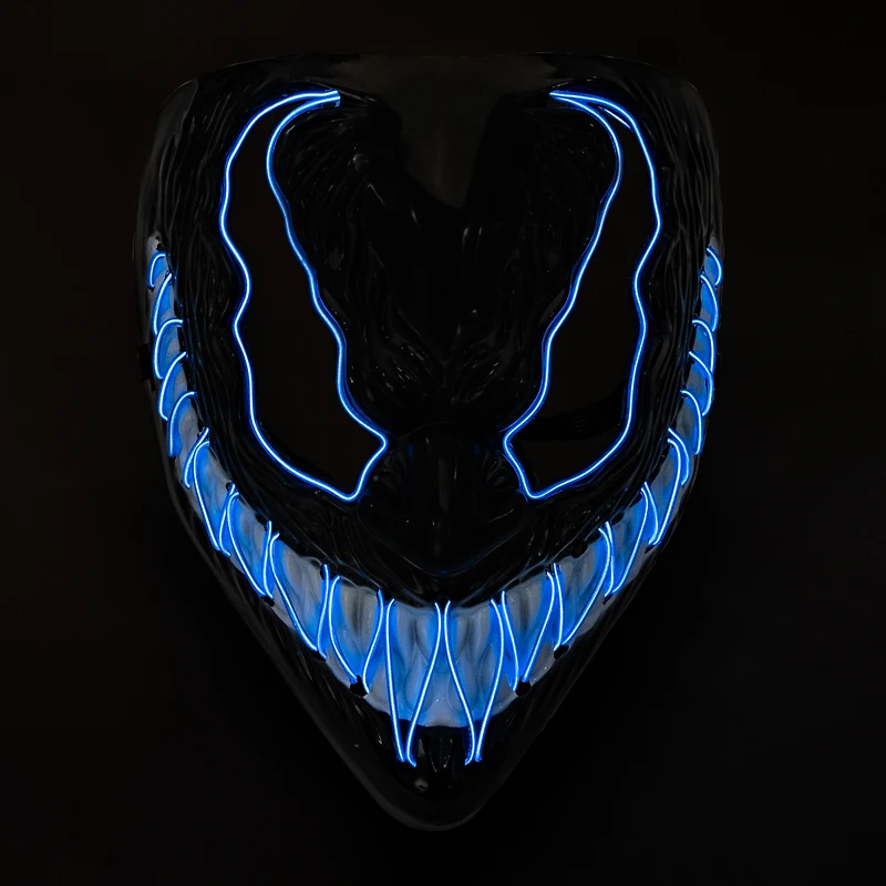 LED Demon Mask Halloween Costume