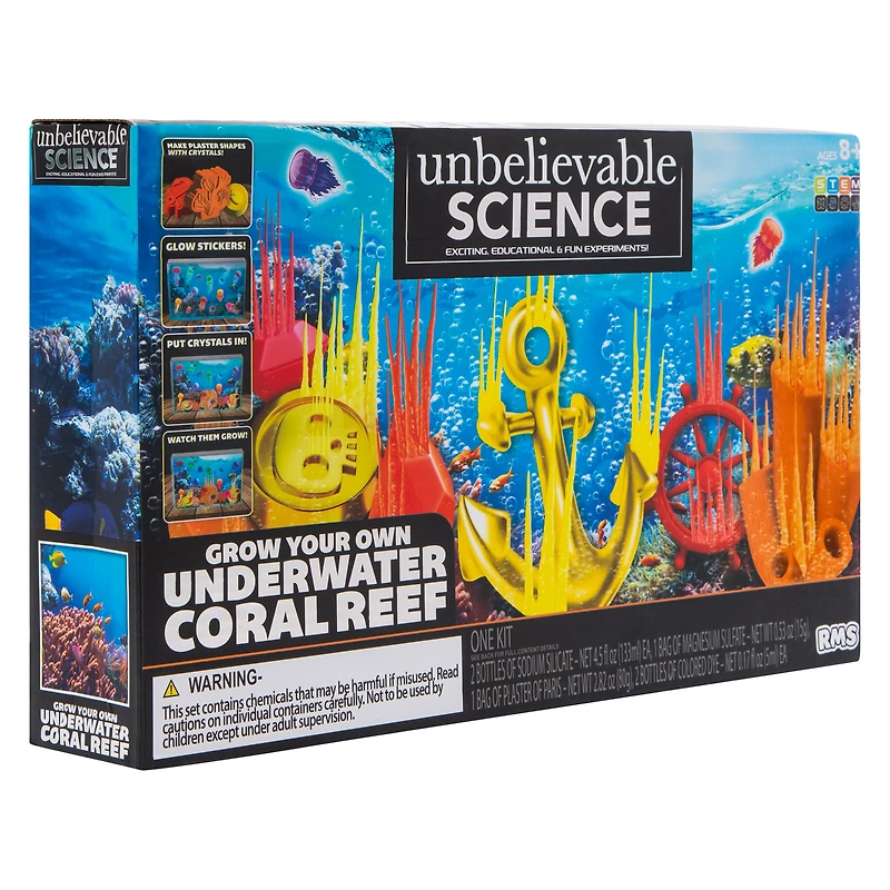 Unbelievable Science Grow Your Own Underwater Coral Reef
