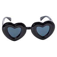 Ladies Plastic Bubble Heart Sunglasses