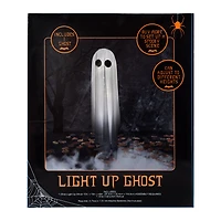 Light-Up Ghost Halloween Decor 10in x 46in
