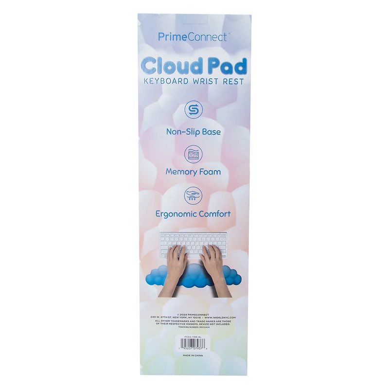 Novelty Pad Keyboard Wrist Rest 4.6in x 17.2in