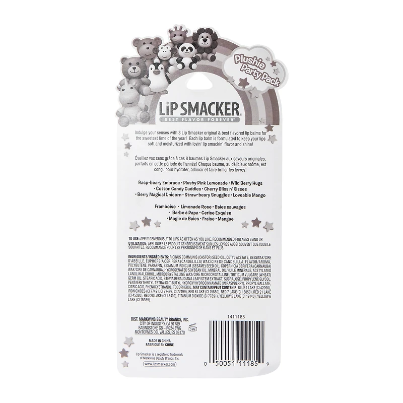 Lip Smacker® Lip Balm Plushie Party Pack 8-Count