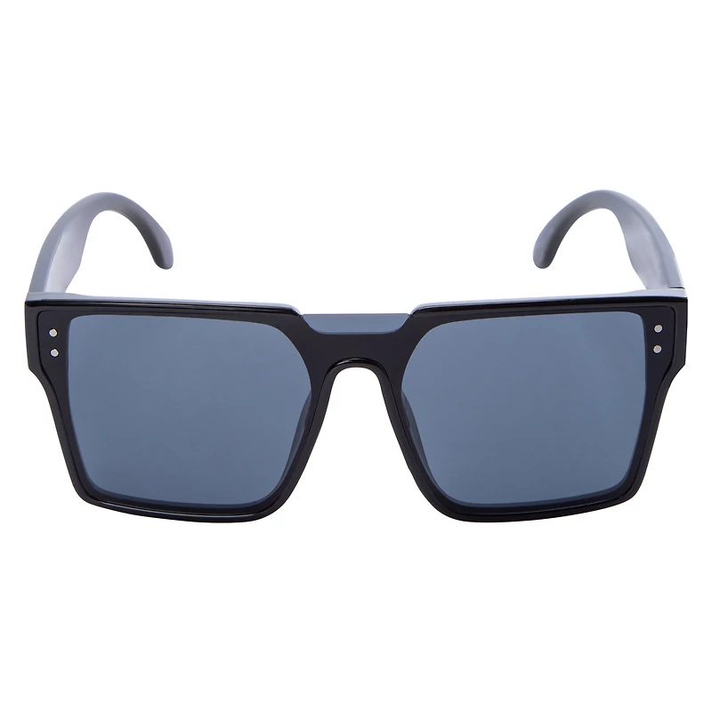 Mens Rectangle Shield Sunglasses