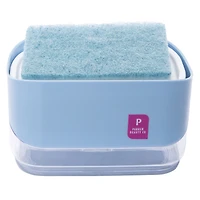 Liquid Soap Dispenser With Sponge Holder
