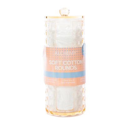 Alchemy Living™ Soft Cotton Rounds & Storage Container 80-Count