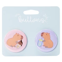 Novelty Button Pins 2-Count