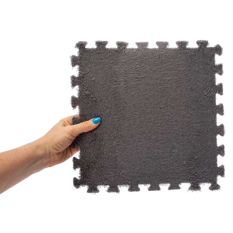 Interlocking Carpet Floor Tile Set 12-Count