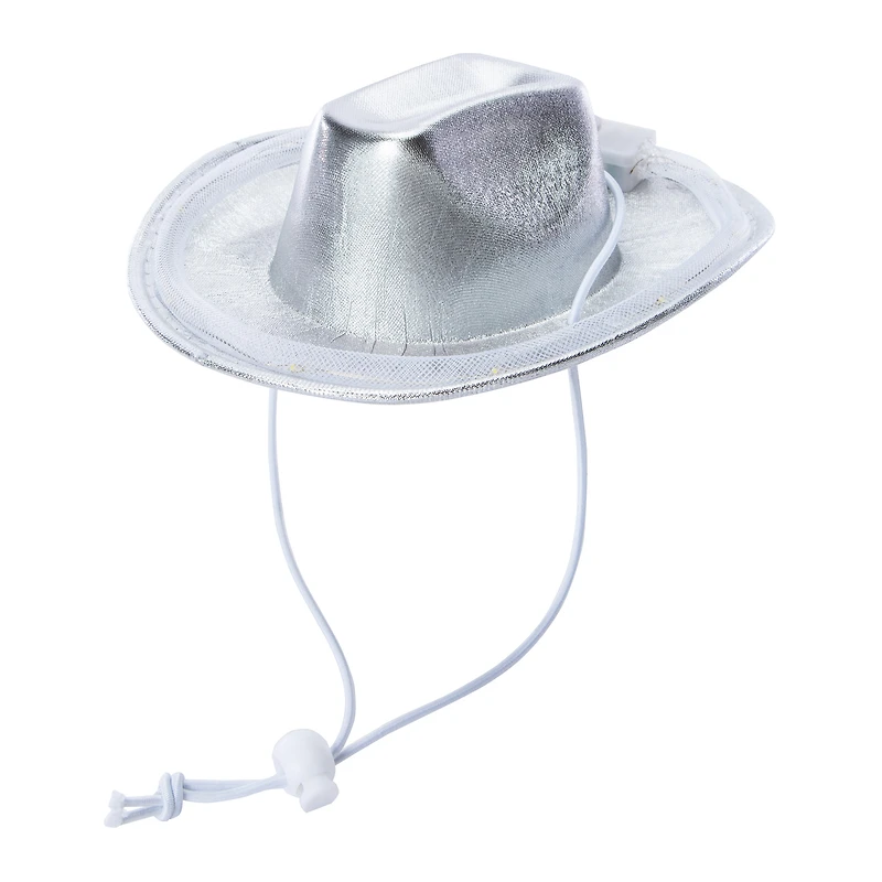 LED Pet Costume Cowboy Hat
