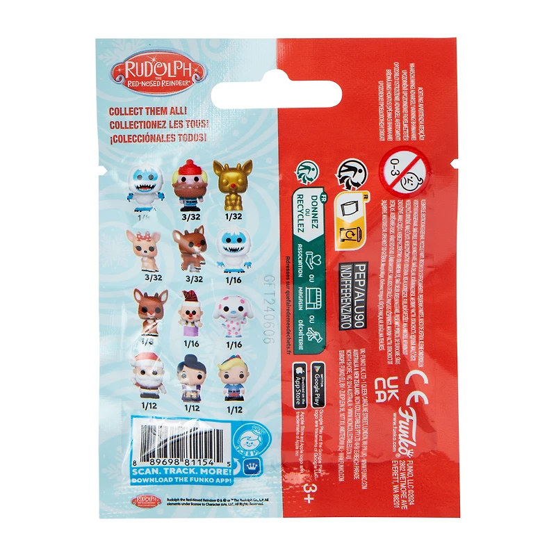 Funko Bitty Pop!® Rudolph The Red Nosed Reindeer Mystery Mini Figure (Styles May Vary)
