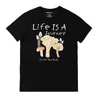 'Enjoy The Ride' Mushroom Graphic Tee