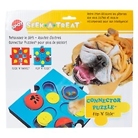 Spot® Seek A Treat™ Connector Puzzle™ Flip N Slide™ Dog Toy