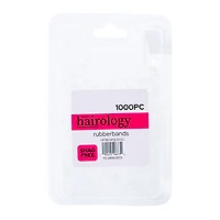 Snag-Free Clear Rubber Bands 1000-Count