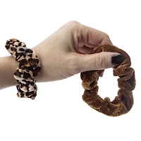 Velvet Twister Scrunchie Set 4-Count